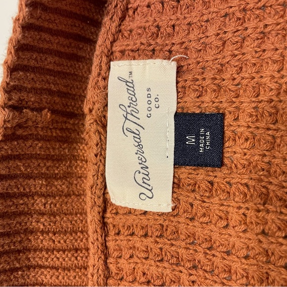Universal Thread Rust Open-Front Cardigan - Picture 3 of 6